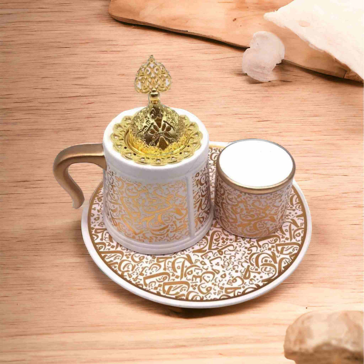 MAKBHARA HOLDER WHITE GOLD