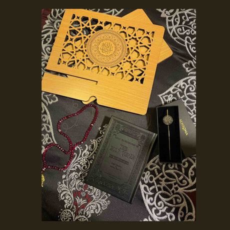 GIFTSETS ROYAL SEJADAH AL UMM BLACK RED