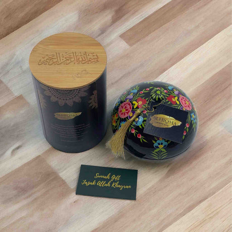 BOUBON BLACK FLORAL