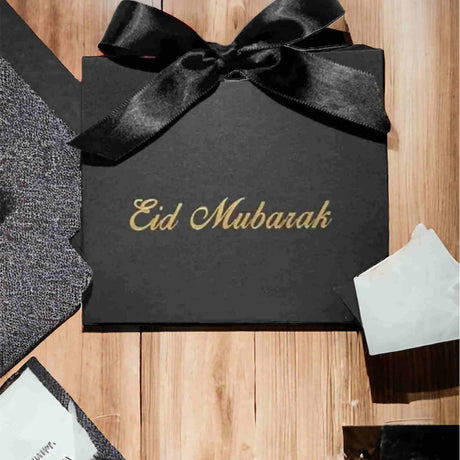 EID MUBARAK BLACK