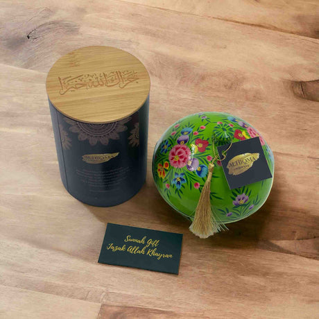 BOUBON GREEN FLORAL