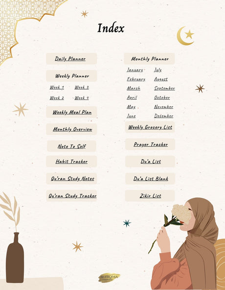 Islamic Planner 2025