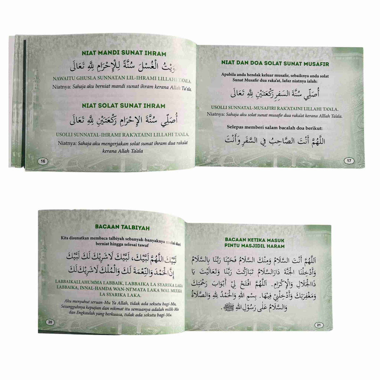 BOOK RINGKASAN DOA HAJI AND UMRAH
