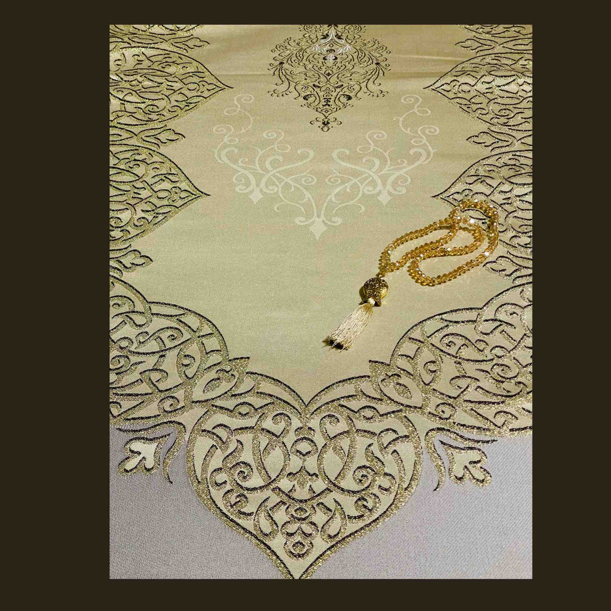 ROYAL SEJADAH GREYISH GOLD HEER