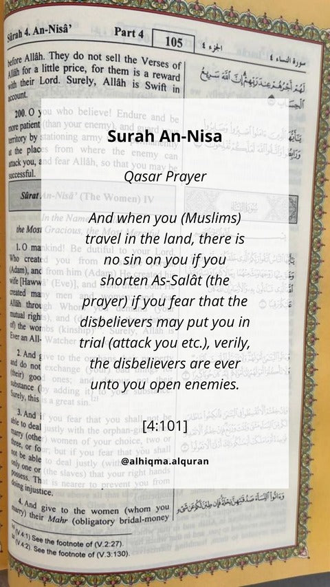 Al-Quran English Tag: An-Nisa 4:101