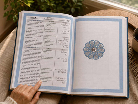 Cozy Quran Reading by the Window