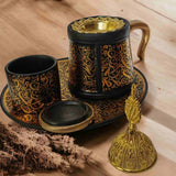 MABKHARA HOLDER BLACK GOLD