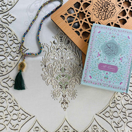 GIFTSETS ROYAL SEJADAH LIME GREEN