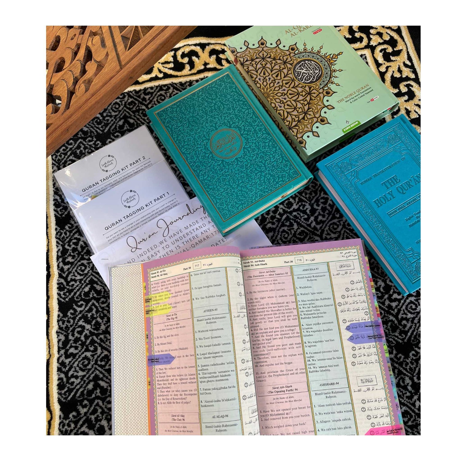 TAGGING KIT FOR AL QURAN IN ENGLISH AL HIQMA