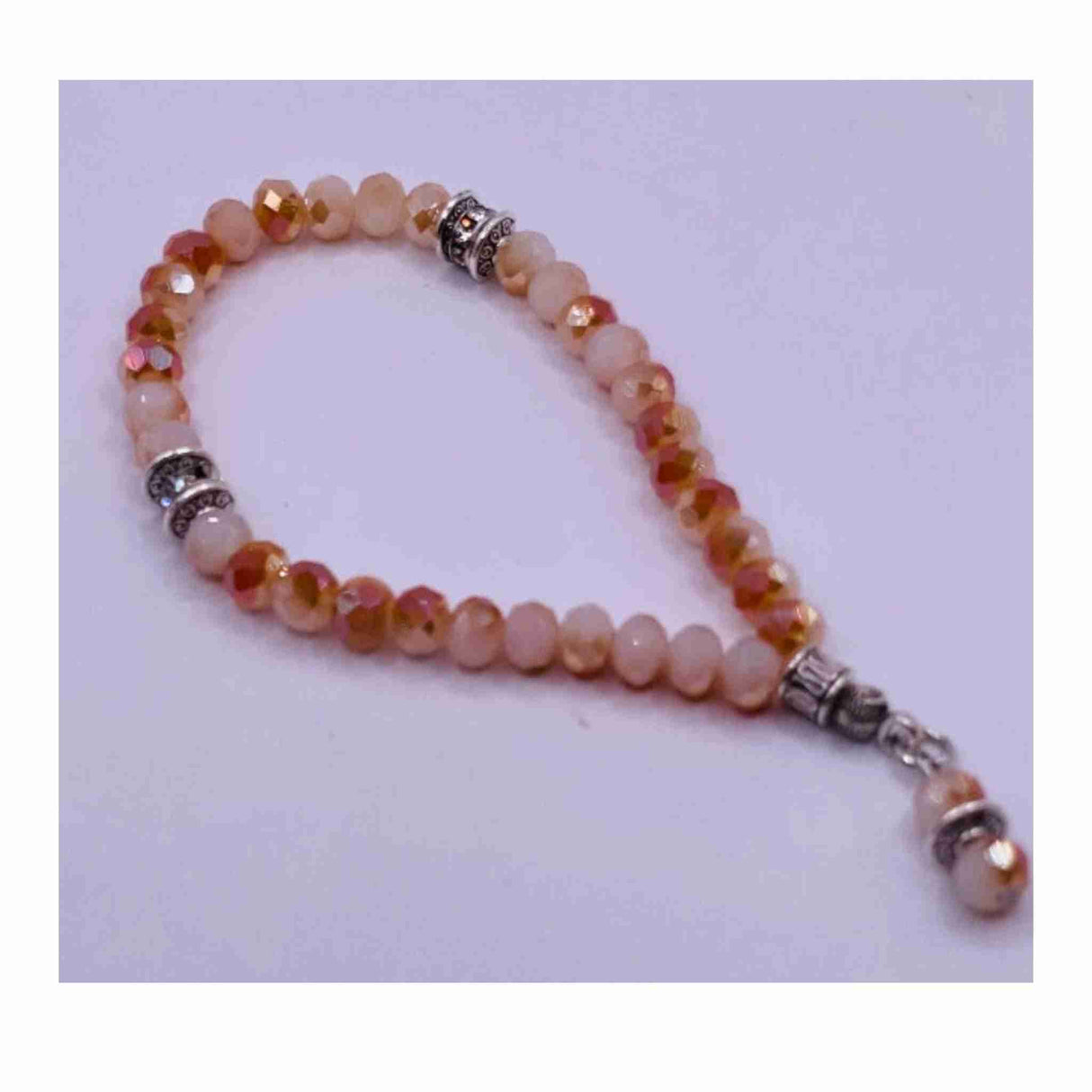 LADIES TASBIH BRACELET CHAMP CRYSTAL