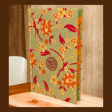 AL QURAN FLORAL EMBOSSED GREEN