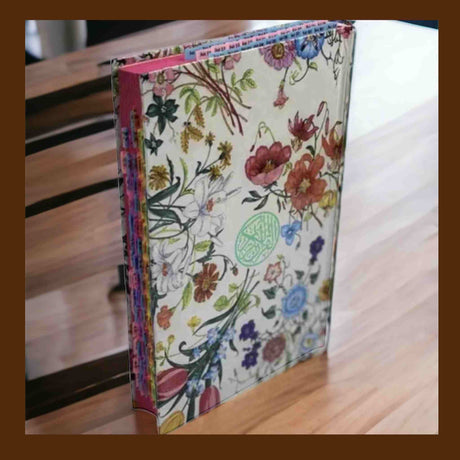 AL QURAN FLORAL WHITE