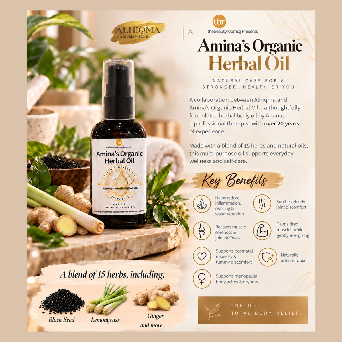 ORGANIC HERBAL OIL