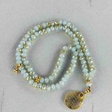 AL HIQMA AYATUL QURSI GREY BLUE CRYSTAL