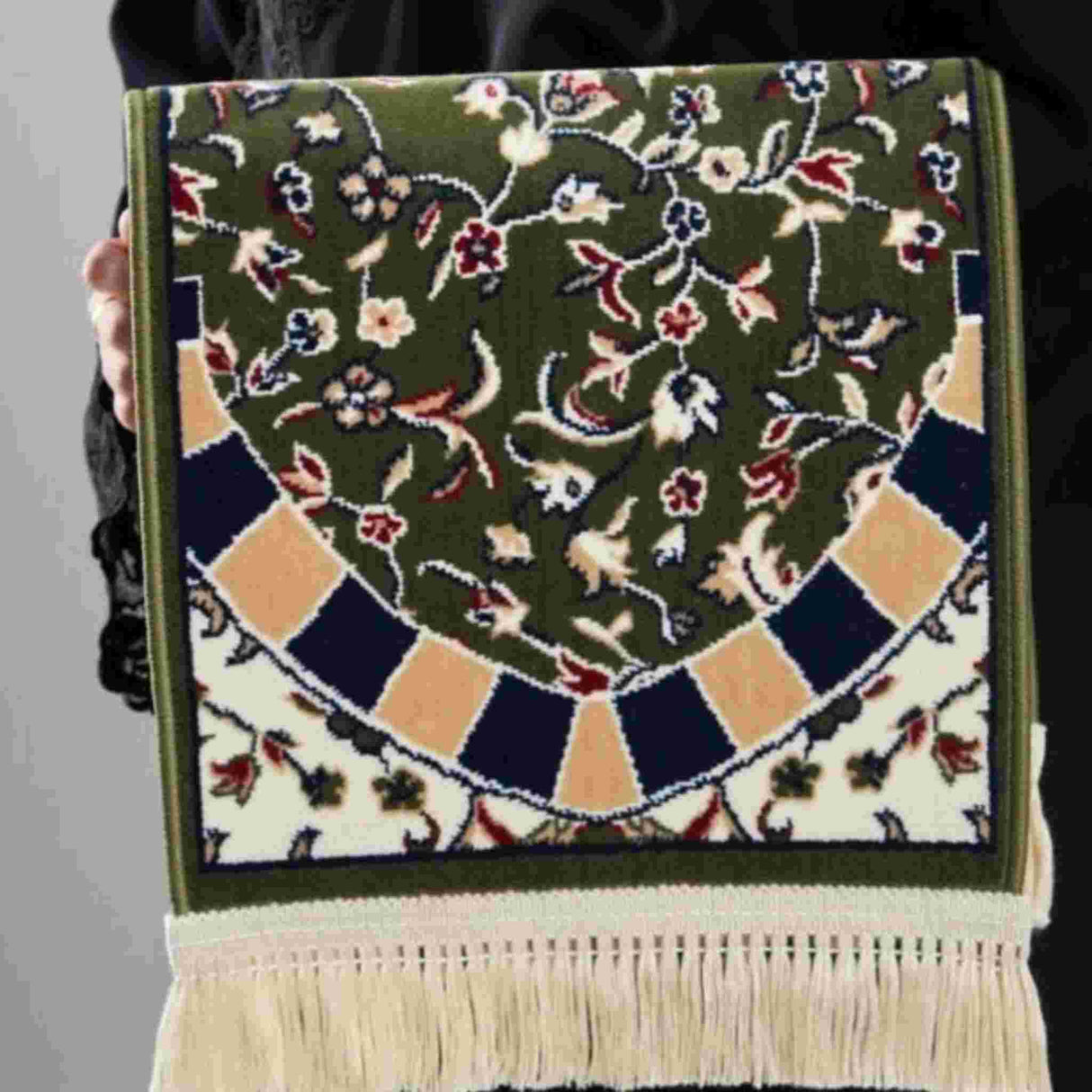 RAWDA MINI PRAYER MAT GREEN