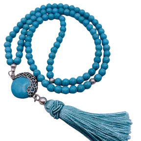 OTTOMAN BLUE TASSELS TASBIH BEADS TURKEY