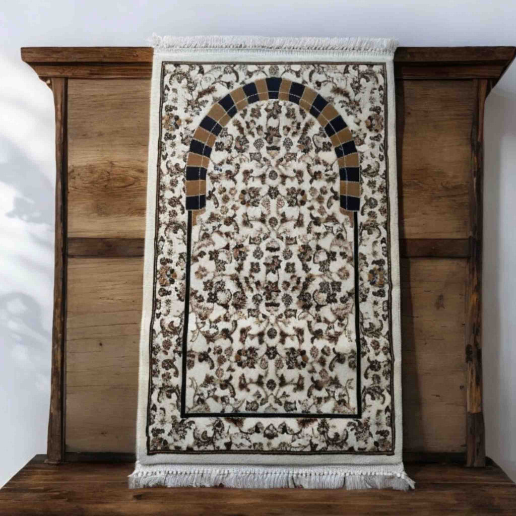 PRAYER MAT RAWDHA BEIGE