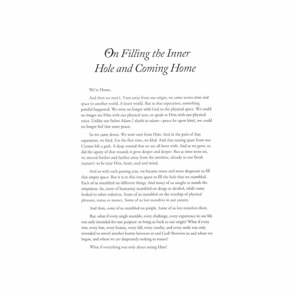 INNER CONTENT RECLAIM YOUR HEART