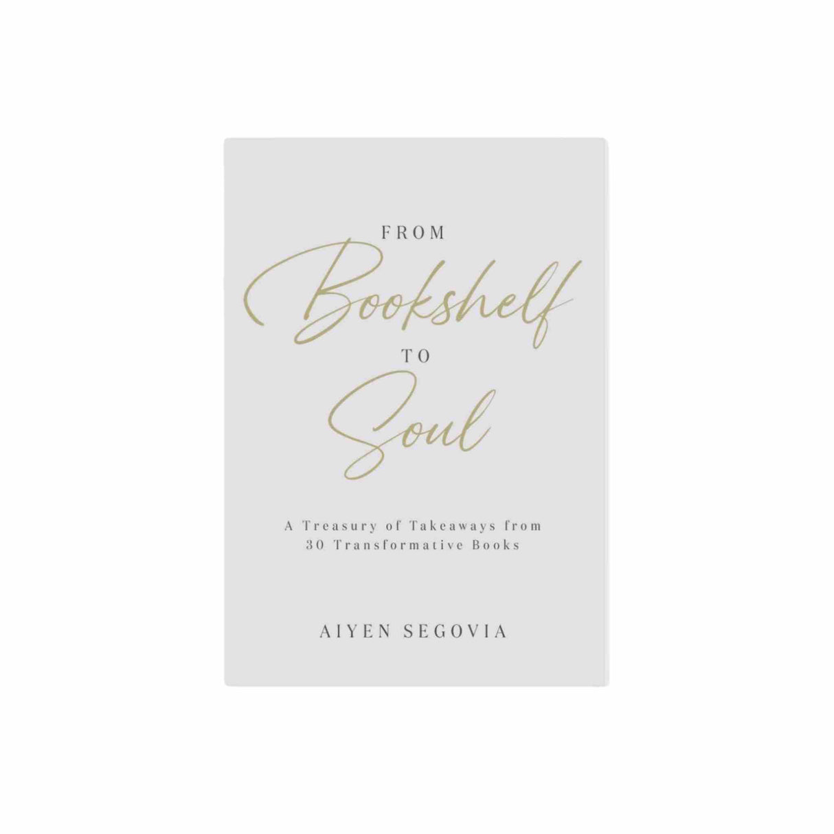 BOOK BOKSHELF TO SOUL