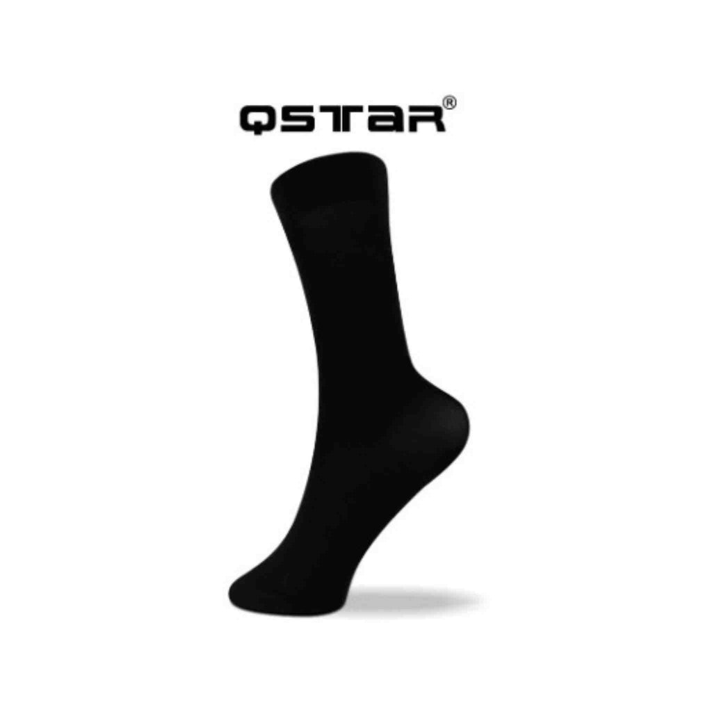 BLACK CALF SOCKS