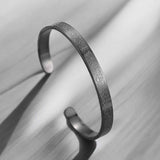 CUFF BANGLE BLACK