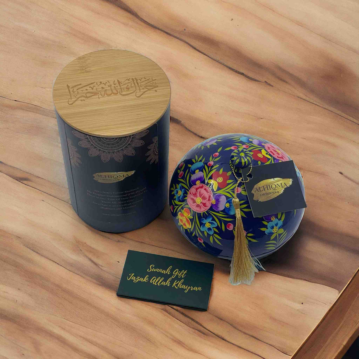 BOUBON DARK BLUE FLORAL
