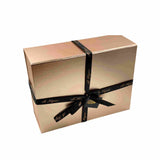 AL HIQMA GIFTBOX DUSTY GOLD WITH AHQ RIBBON