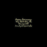 GIFT CARD HAPPY ANNIVERSARY