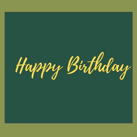 HAPPY BIRTHDAY GIFT CARD