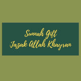 SUNNAH GIFT GIFT CARD