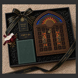 Al Hiqma gift set for mum with vintage wooden box and Quran
