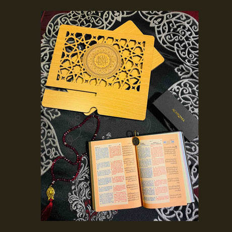AL HIQMA GIFTSETS ROYAL SEJADAH BLACK RED