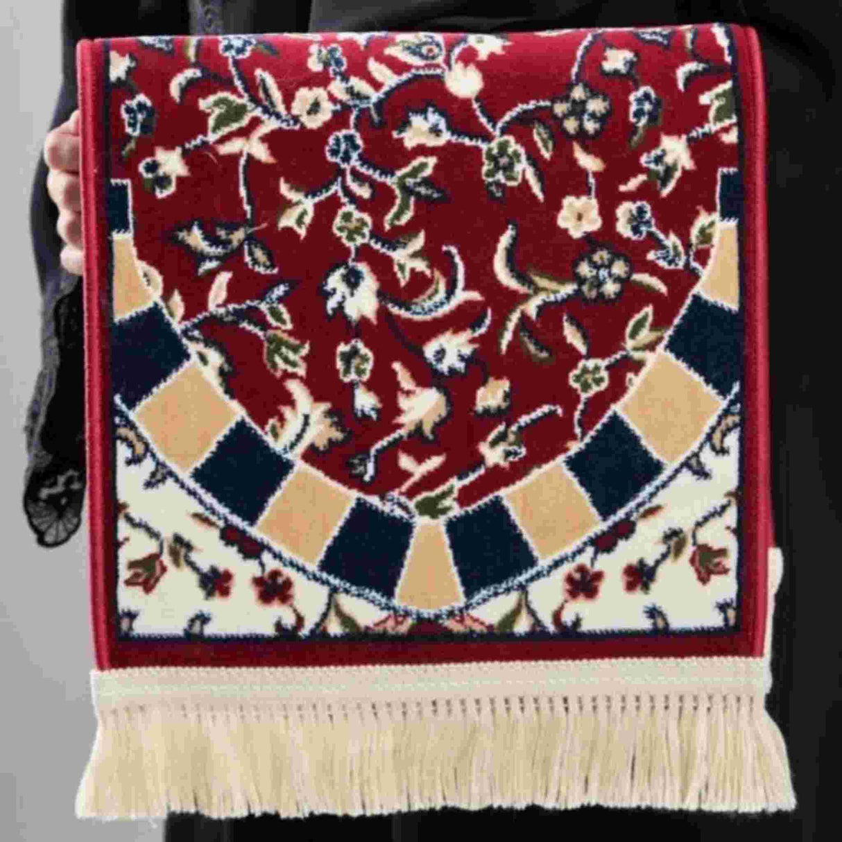 RAWDA MINI PRAYER MAT RED