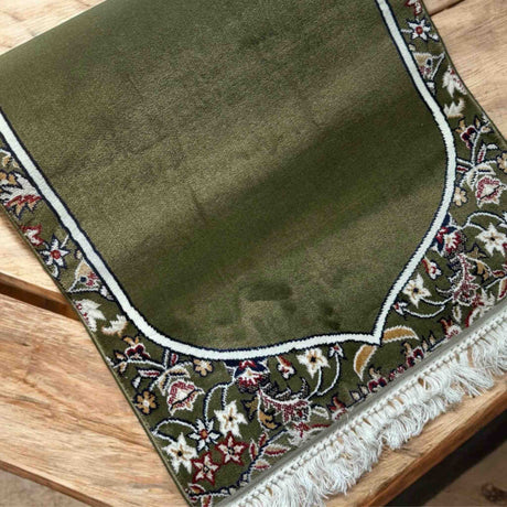 PRAYER MAT HARAMAIN GREEN