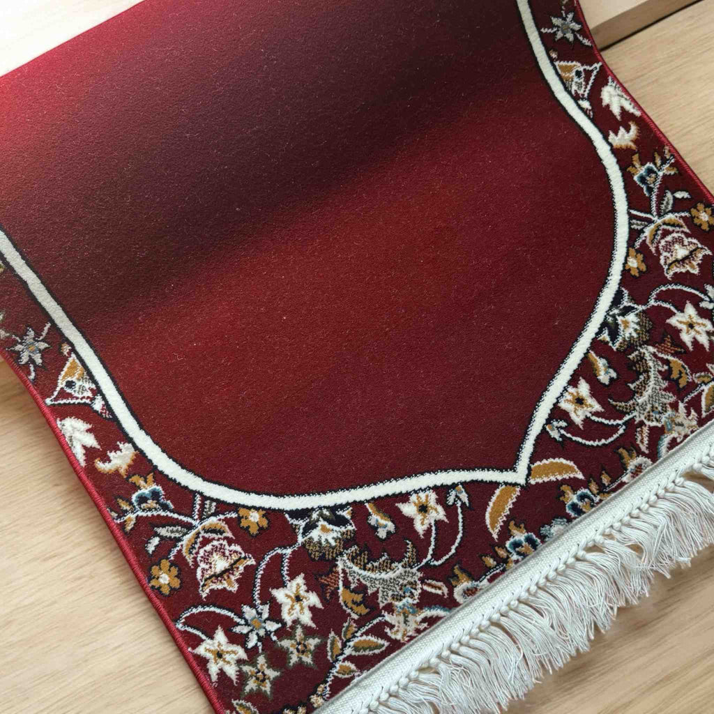 HARAMAIN RED PRAYER MAT