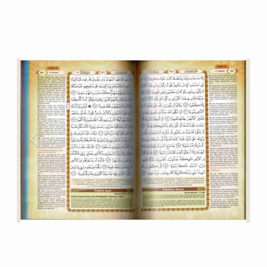 INNER CONTENT AL-QURAN AL-KARIM SITI KHADIJAH MALAY TRANSLATION