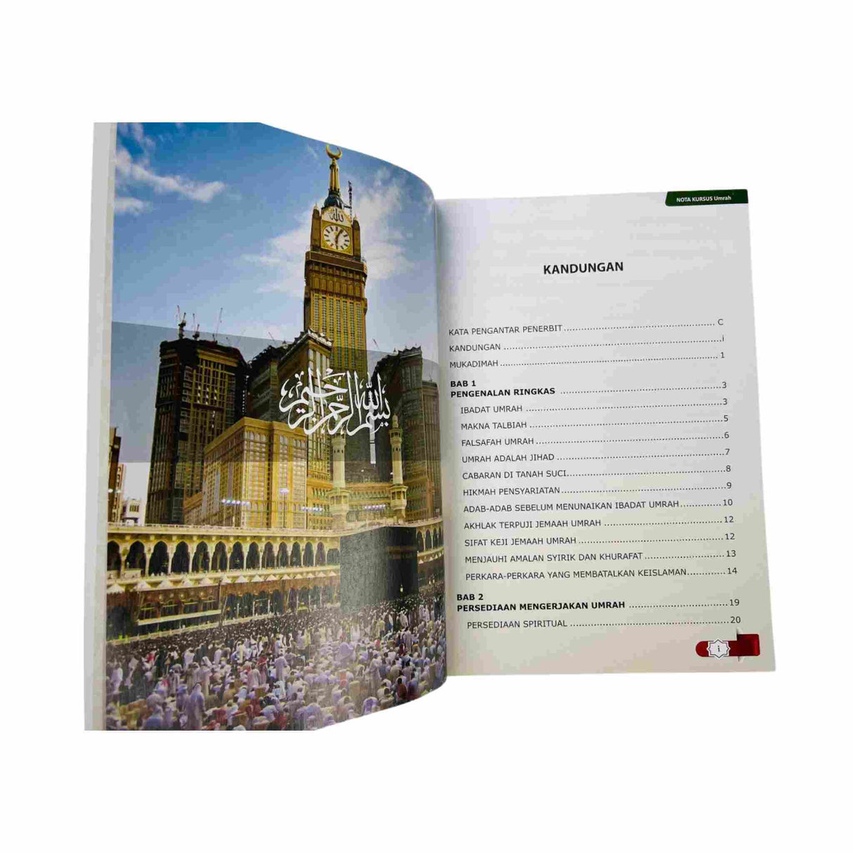 ISLAMIC BOOK NOTA KURSUS UMRAH