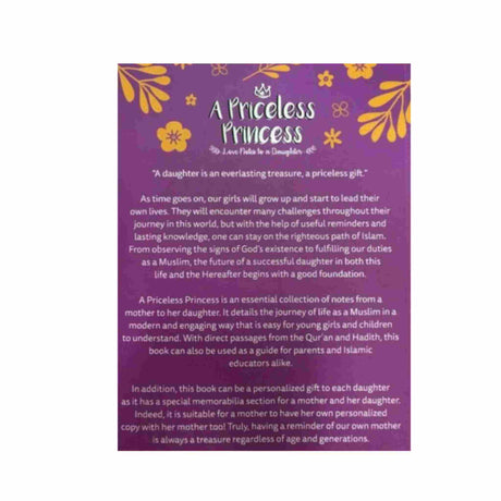 A PRICELESS PRINCESS BOOK