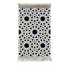 PRAYER MAT ISLAMIC PATTERN BLACK BEIGE