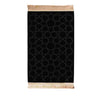 PRAYER MAT ISLAMIC PATTERN BLACK WHITE