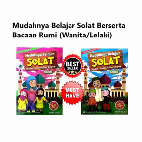 BOOK LEARN TO SOLAT MEN AND WOMEN