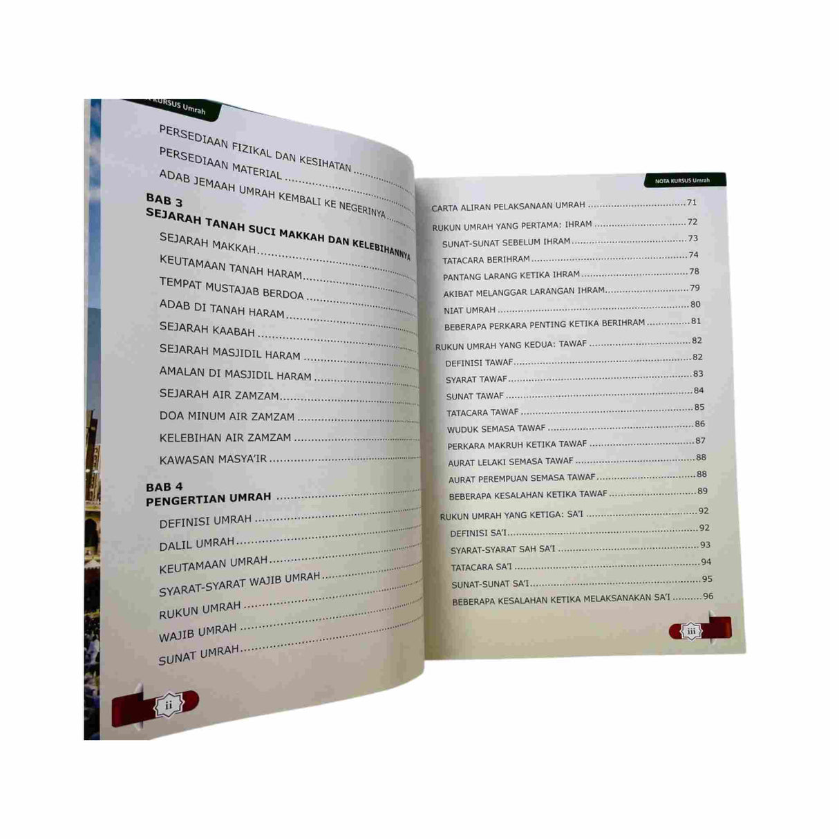 AL HIQMA NOTA KURSUS UMRAH 