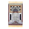 PRAYER MAT MEHRAB RED BEIGE