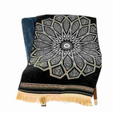 PRAYER MAT MOSQUE DOME BLUE