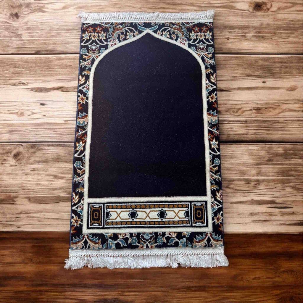 PRAYER MAT HARAMAIN DARK BLUE