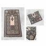 AL HIQMA MORROCAN GREY PRAYER MAT