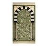 ALHIQMA PRAYER MAT RAWDA MEHRAB GREEN