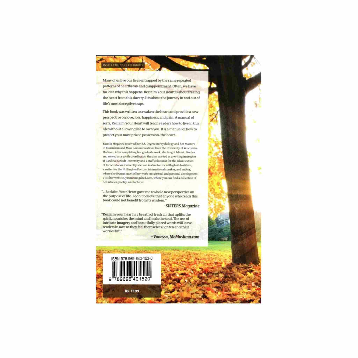 BOOK RECLAIM YOUR HEART