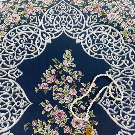 ROYAL SEJADAH ZEHRA BLUE WITH TASBIH