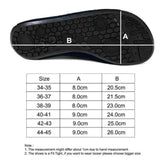 SIZES OF TAWAF PADDED SHOES